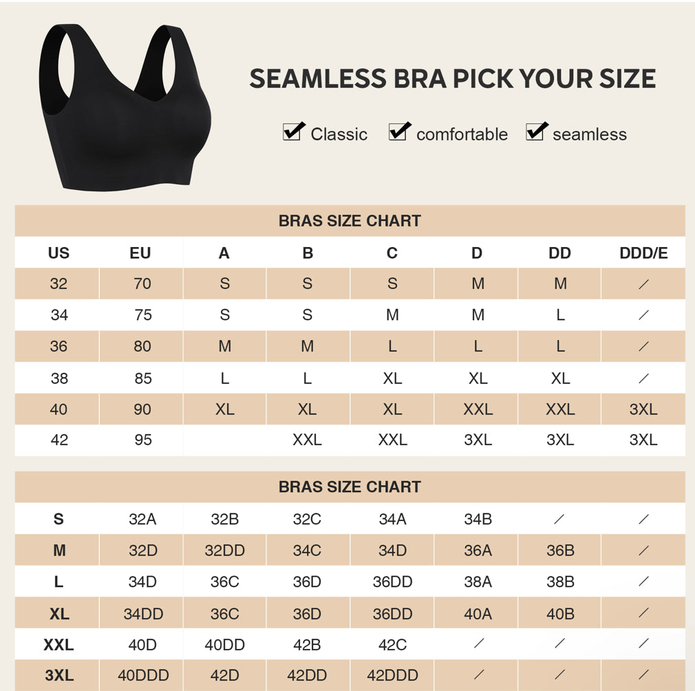 Seamless Back Fat Eraser Bra